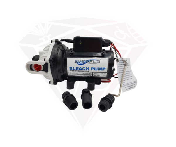Everflo 12V Bleach Diaphragm Pump Model #EFSW5500