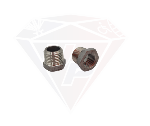 304SS HEX BUSHING 3/8MPT X 1/4FPT 150#