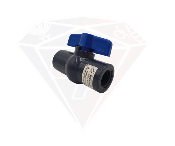 Ball Valve PVC Sch80 1/2" FIP x 1/2" FIP