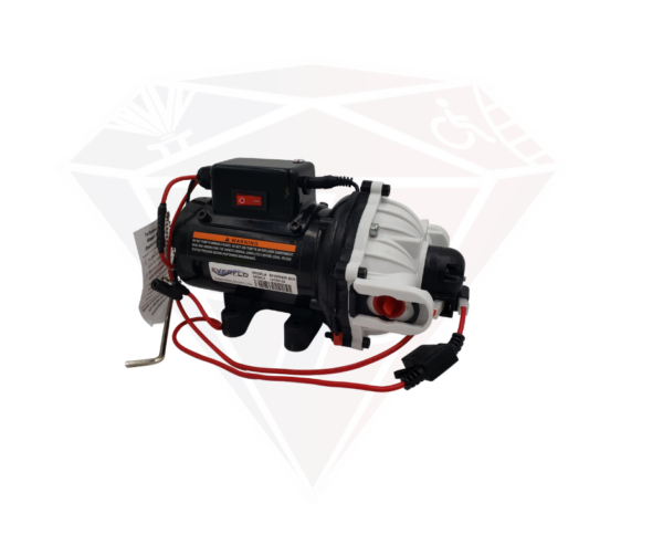Everflo 12V Bleach Diaphragm Pump Model #EFSW5500 - Image 2