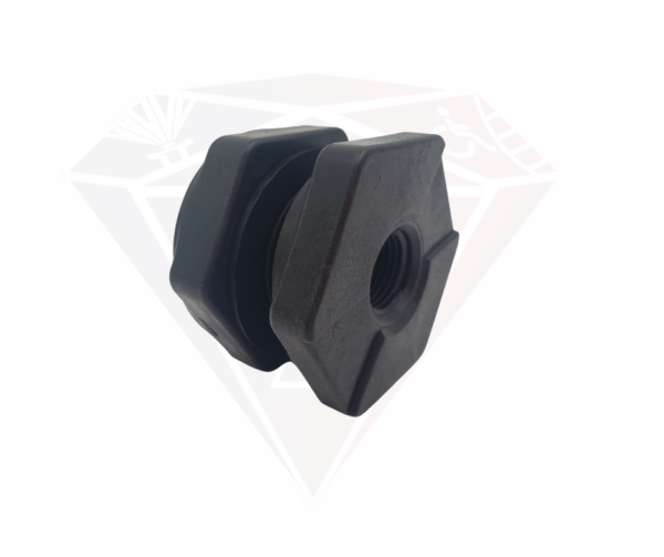 Polypropylene Bulk Head Fittings 1/2" - Image 2