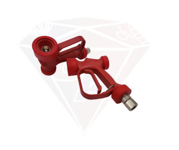 GUN, SPRAY, ADJUSTABLE, RED